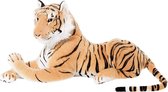 Tijger - knuffel- tijgerknuffel - 40CM - bruine tijger knuffel- tijger knuffel