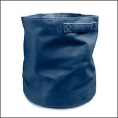 VIVANT velvet deluxe basket 46X42 CM Blauw
