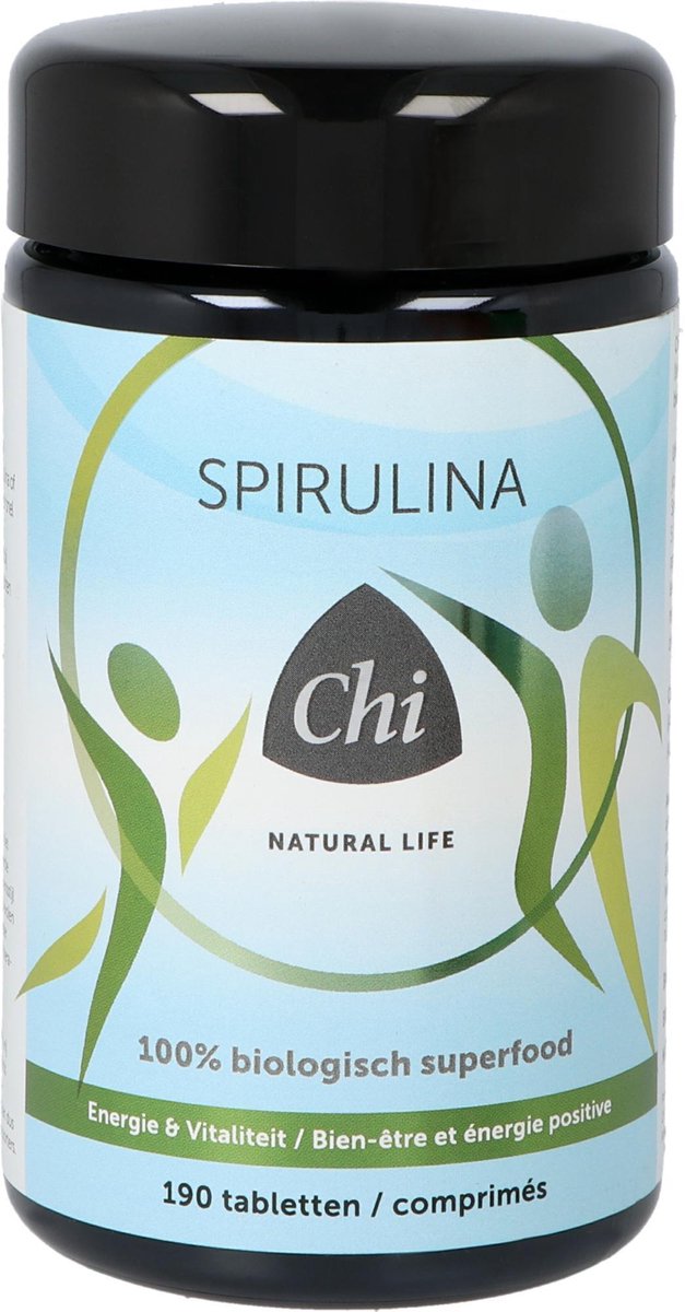 Goedkoopste Chi Spirulina 500 mg - 190 Tabletten - Voedingssupplementen - Superfood