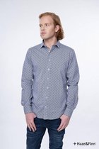 overhemd Stripe Fish blauw (MC10-0100-6)