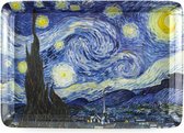 Plateau, Mini, 21 x 14 cm, Nuit étoilée Van Gogh