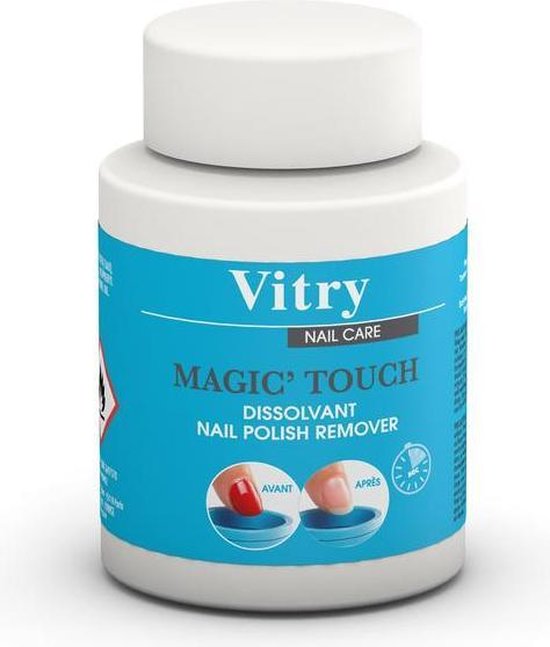 Vitry Nagellak remover magic touch zonder aceton 75ml