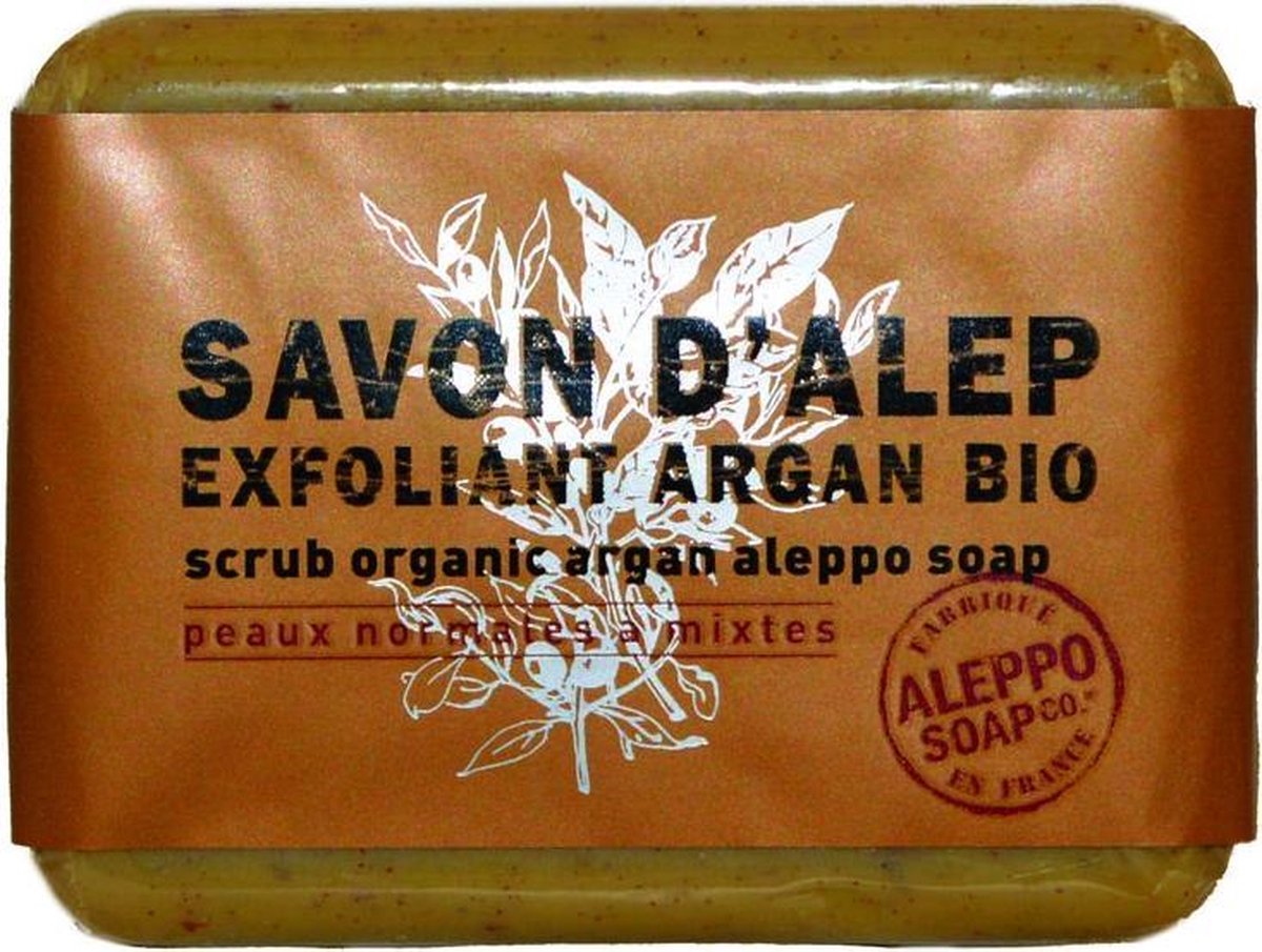 Savon d'Alep exfoliant argan bio | bol.com