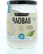 Terrasana raw baobab pdr eko - 190 gram - Superfood