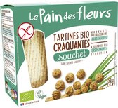 Pain Des Fleurs Krokante crackers met aardamandel 150 gram