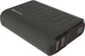 RealPower - PB-10000 PD + Vert - 10000 mAh Powerbank avec USB-C Power Delivery pour une charge rapide avec affichage - vert