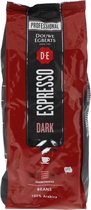 Koffie Douwe Egberts Espresso Bonen Dark Roast 1000gr