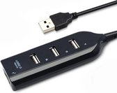 USB splitter | USB hub | Hoge snelheid 4 Poorten USB 2.0 HUB | Draagbare USB-splitter