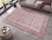 Vintage vloerkleed Blanche - roze 80x150 cm