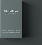 SUPERTEA - Zwarte thee - Biologisch - kruidenthee - 4 dozen/80 zakjes