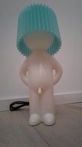 Boy Naughty Nachtkast Lampje, Gele Kap