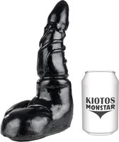 Kiotos Monstar Dildo "Megalodon" 20 x 5.5 cm - zwart