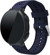 Horlogeband van Siliconen voor Garmin Forerunner 620 | 22.4 mm | Horloge Band - Horlogebandjes | Blauw