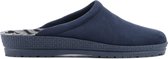 Rohde Vrouwen Canvas    Harde zool  Pantoffels / open Sloffen - 2291 - Blauw - Maat 36