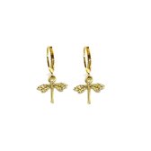 Bee earrings - Goud