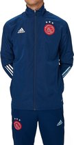 Adidas Afc Ajax Training Presentatiejas 20/21 Heren - Blauw - Maat M