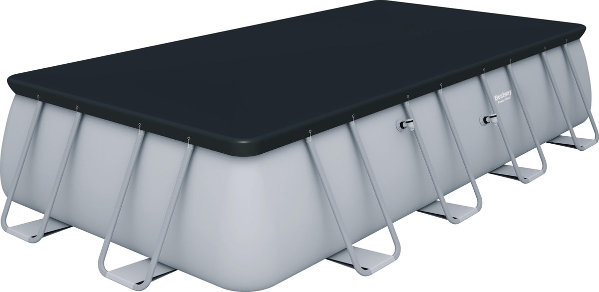 Bestway Power Steel kit piscine avec pompe de filtration - 549 x 274 x 122 cm