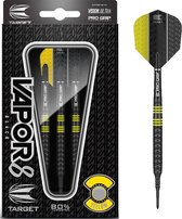Target Vapor-8 Black-Yellow 80% Soft Tip - Dartpijlen - 19 Gram