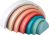 Regenboog blokken pastel - Simply for Kids