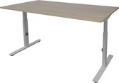 RoomForTheNew Bureau Schiphol plus-Bureau - Bureautafel - Gaming bureau - Game bureau - Computertafel - Desk - Bureau wit - Verstelbaar bureau - Gaming Desk - Bureau tafel - Bureau