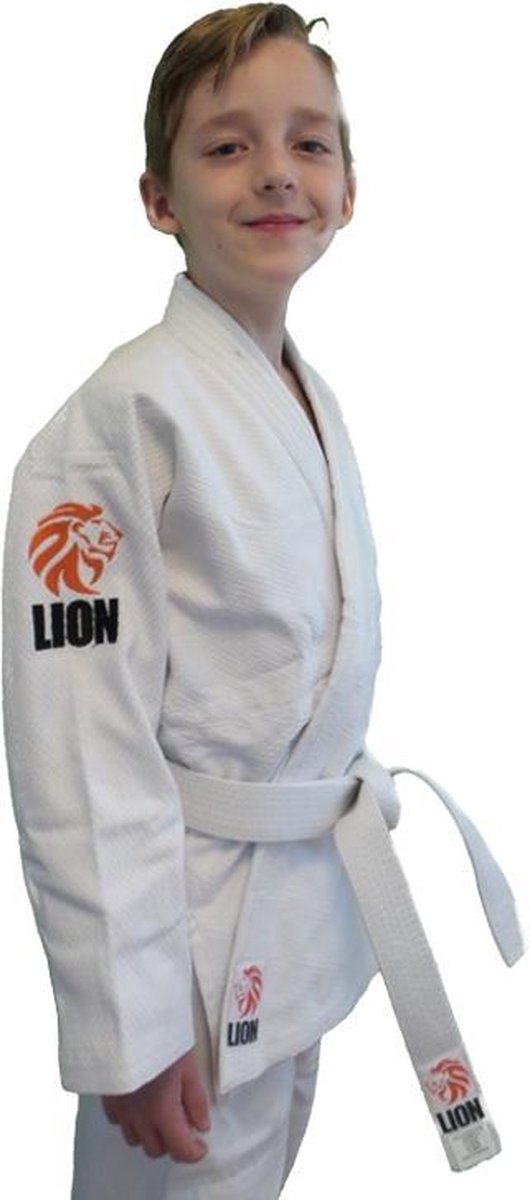Judopak - wit - Lion 450 Kids - maat 180