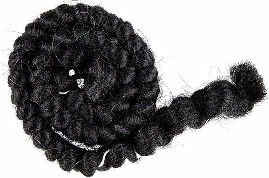 Mehron - Crêpe haar - Voor valse baarden, bakkebaarden en snorren - Zwart