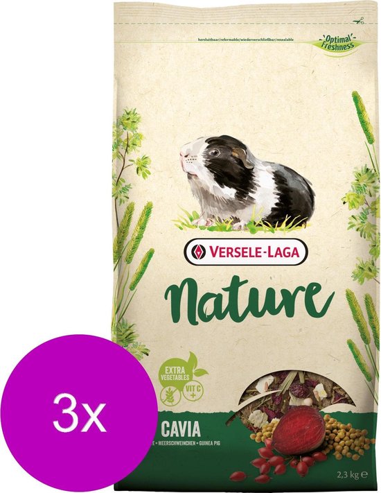 Versele-Laga Nature Cuni Fibrefood - Nourriture pour lapin - 2 x 2,75 kg