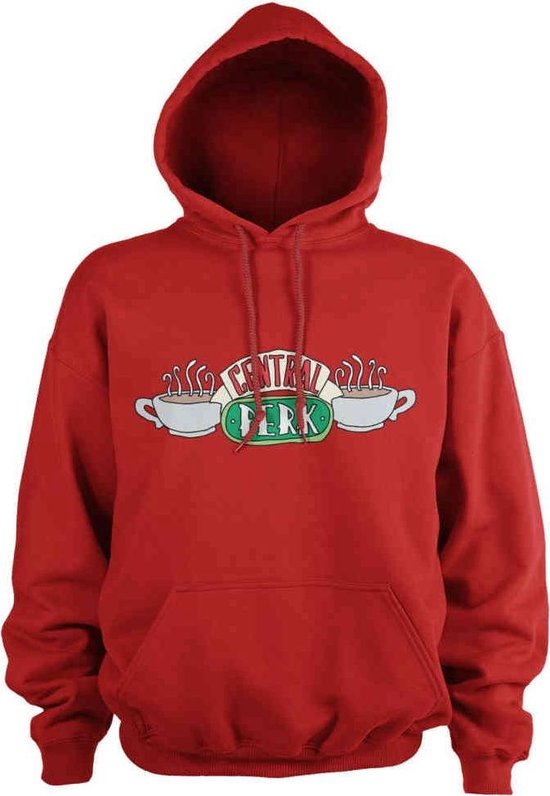 Friends Hoodie / pull -2XL- Central Perk Rouge