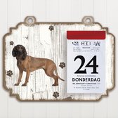 Scheurkalender 2023 Hond: Beierse Bergzweethond
