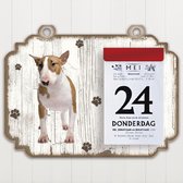 Scheurkalender 2023 Hond: Bull TerriÃ«r Miniatuur