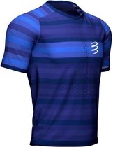 Compressport Hardloopshirt Racing Heren Polyester Blauw Maat Xl