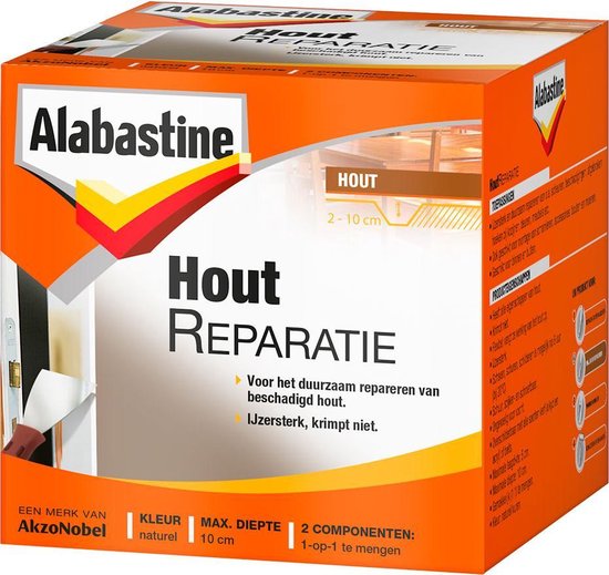 Foto: Alabastine houtreparatie 500 gram