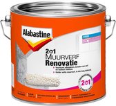 Alabastine Muurverf Alles-in-1 - wit - 2,5 liter