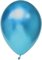 blauw chroom ballonnen