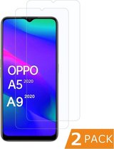 Oppo A5 2020 / Oppo A9 Screenprotector Glas - 2x Tempered Glass Screen Protector