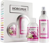 Wasparfum en textielspray geschenkset Horomia| Muschi e Loto