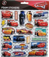 Disney Foam Stickers "Cars" +/- 22 Stickers