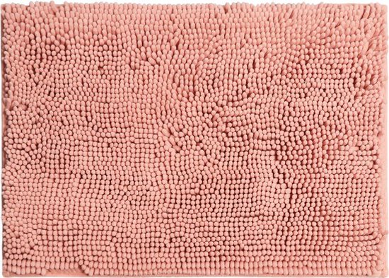 Raap bladeren op mijn brandwond Lucy's Living Luxe badmat CHECKO Pink – 43 x 61 cm - roze - douchemat -  badmatten -... | bol.com