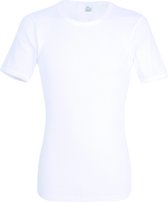 Gotzburg heren T-shirt regular fit (1-pack) - doppelripp heren shirt O-hals - wit - Maat: XXL