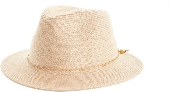Chapeau de plage Avoca Fedora Women - UPF50 + résistant aux UV - Taille: 58cm - Couleur: Oatmeal