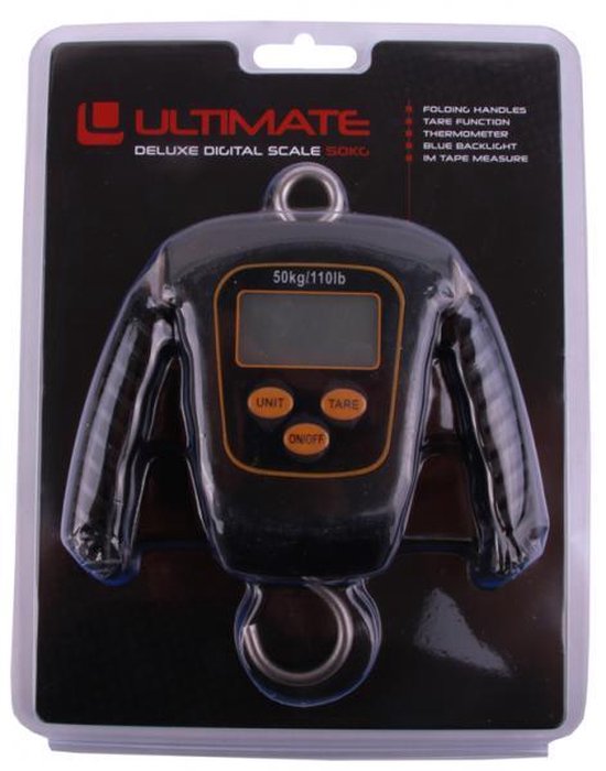 Balance Digital Ultimate Deluxe - Jusqu'à 50 kg - incl. Thermomètre et ruban  à mesurer... | bol.com