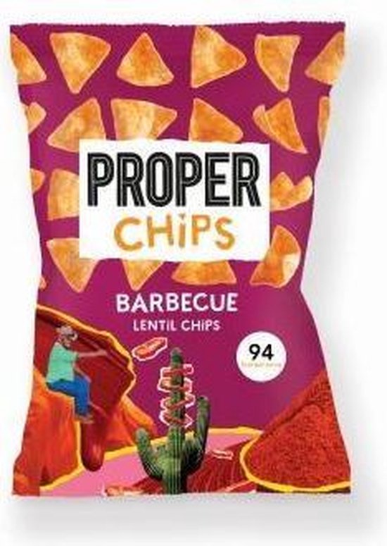 Proper Chips Chips barbecue 85 gram