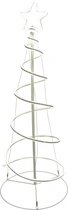 Peha Spiraalboom Kerst 55 X 150 Cm Staal Wit