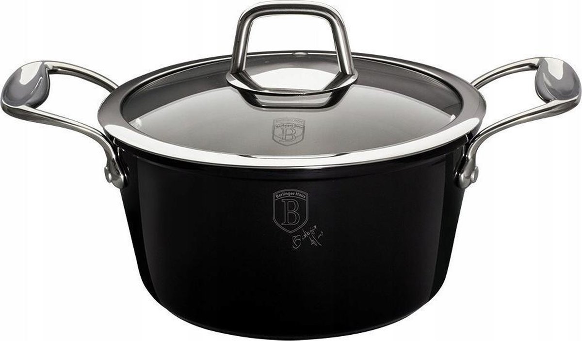 Berlinger Haus - 1677 - Braadpan 24 cm - Zwart