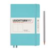 Leuchtturm1917 A5 Medium Notitieboek blanco Aquamarine - Notebook - 4004117588006