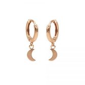 Karma hinged hoops symbool moon rosé gold M1911HIN