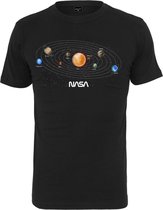 Urban Classics NASA Heren Tshirt -XS- NASA Space Zwart