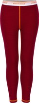 Solid thermo legging merino wol - chili