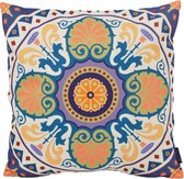 Color Mandala #2 Kussenhoes| Katoen / Linnen | 45 x 45 cm
