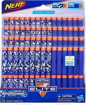 Nerf 75 N-Strike Nerfpijltjes - Battlecamo Series + Elite 75 Pijltjes Pijlen Dart Refill Pack Darts